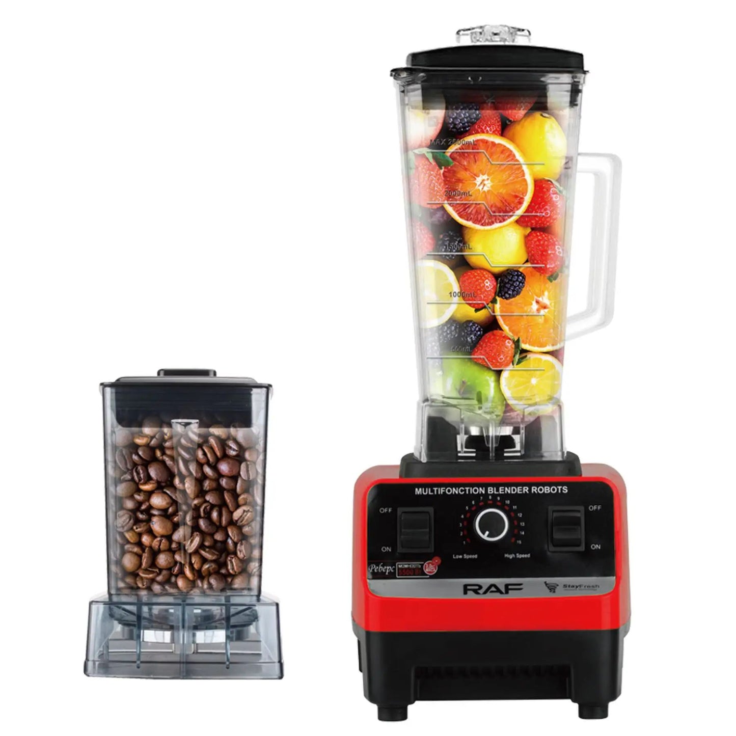 Quality Ice Crush Smoothie Maker Blender Juicers Double Cup Smoothie Blender With Small Jar